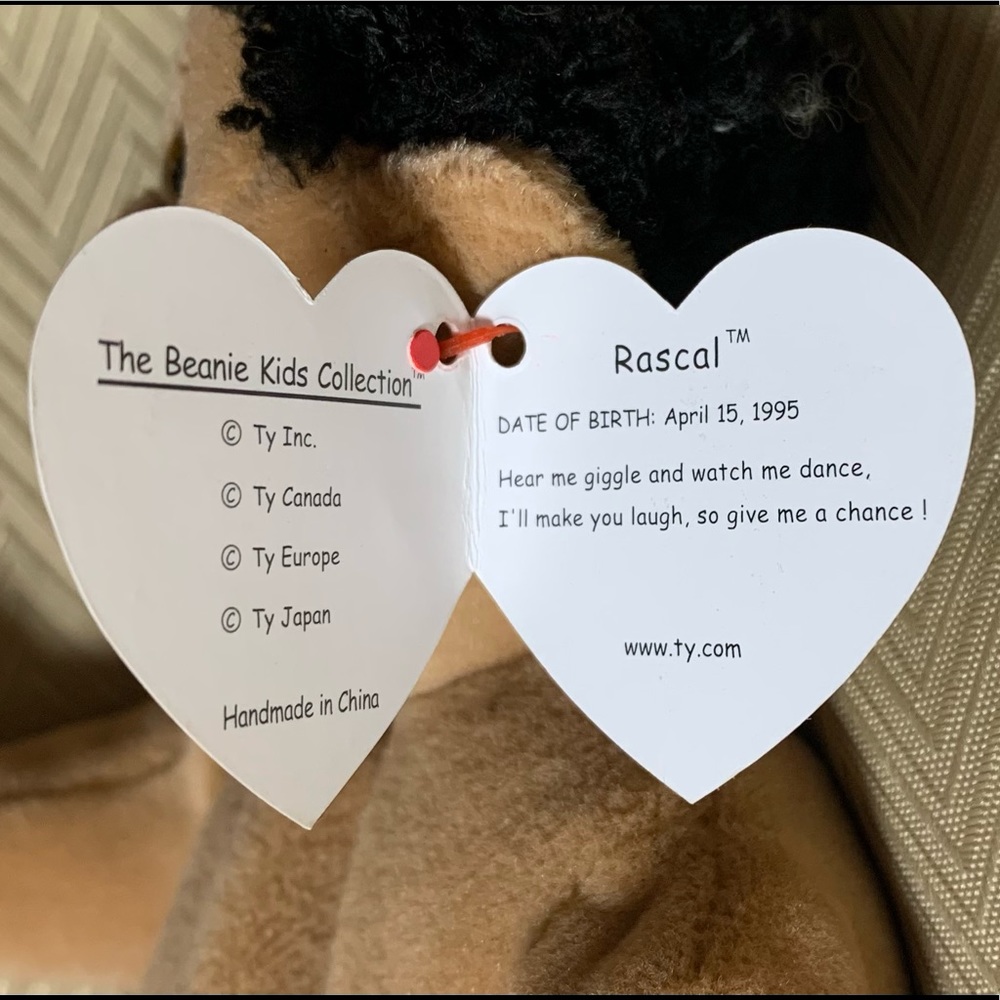 TY beanie kids - Rascal - Picture 5 of 5